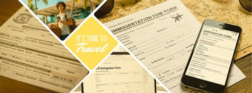 Traveler arriving at Sangster International Airport Jamaica with passport Jamaica Immigration Form