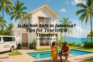 Is Airbnb safe in Jamaica for tourists and travelers — a complete 2025 guide covering safety tips, trusted locations like Montego Bay, Negril, and Ocho Rios, Airbnb safety reviews, and secure airport transfers with Luxury Jamaica Taxi.